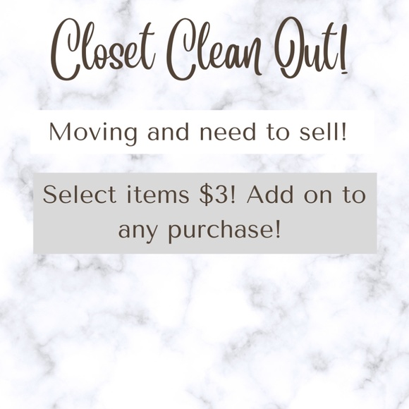 Closet Clean Out! - Picture 1 of 1